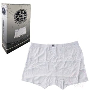 Boxer uomo - 20 nodi bianco